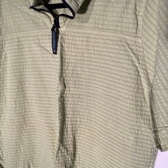 Vintage EzzeWear Green 1/4 Zip Top S - Picture 11 of 14